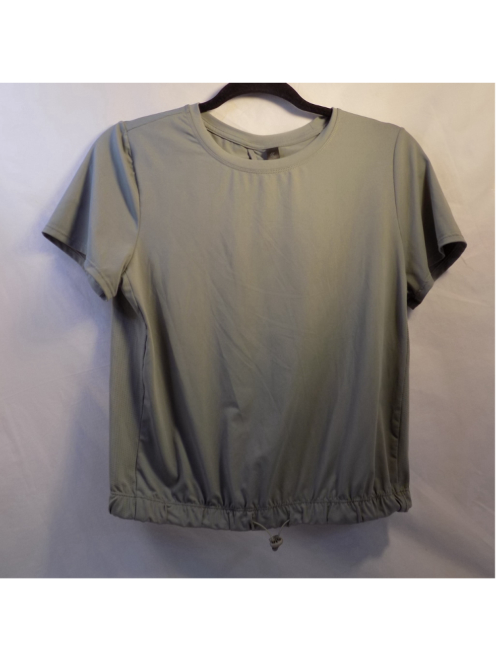 Women's Kyodan Short Sleeve Athletic Tee Greige Size S